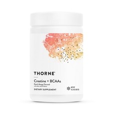 Thorne Creatine  BCAAs Peach Mango Flavored 15.2 Oz 432 GM 