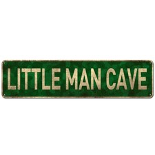 CIVOTIL Little Man Cave, Toddler Boy Room D cor, 4x16 inch, Cave
