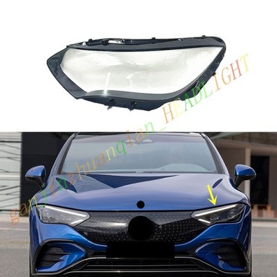 For Mercedse-Bens EQE W295 2022-2025 Left Side Headlight Lens Clear Shell