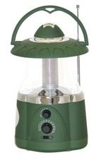 Multifunctional Radio Lantern And Emergency Flashlight Battery Operated 12 Brigh
