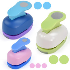 3 Stück Papierstanzer Rund Motivstanzer Ausstanzer Kreis 8Mm 15Mm 25Mm Motivloch