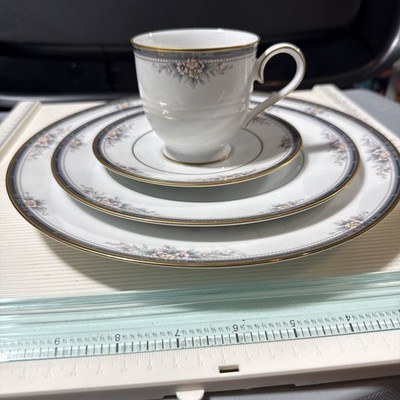 Noritake  Ontario 1 Dinner & Salad Plate, Saucer & Tea Cup, Multiple Available!