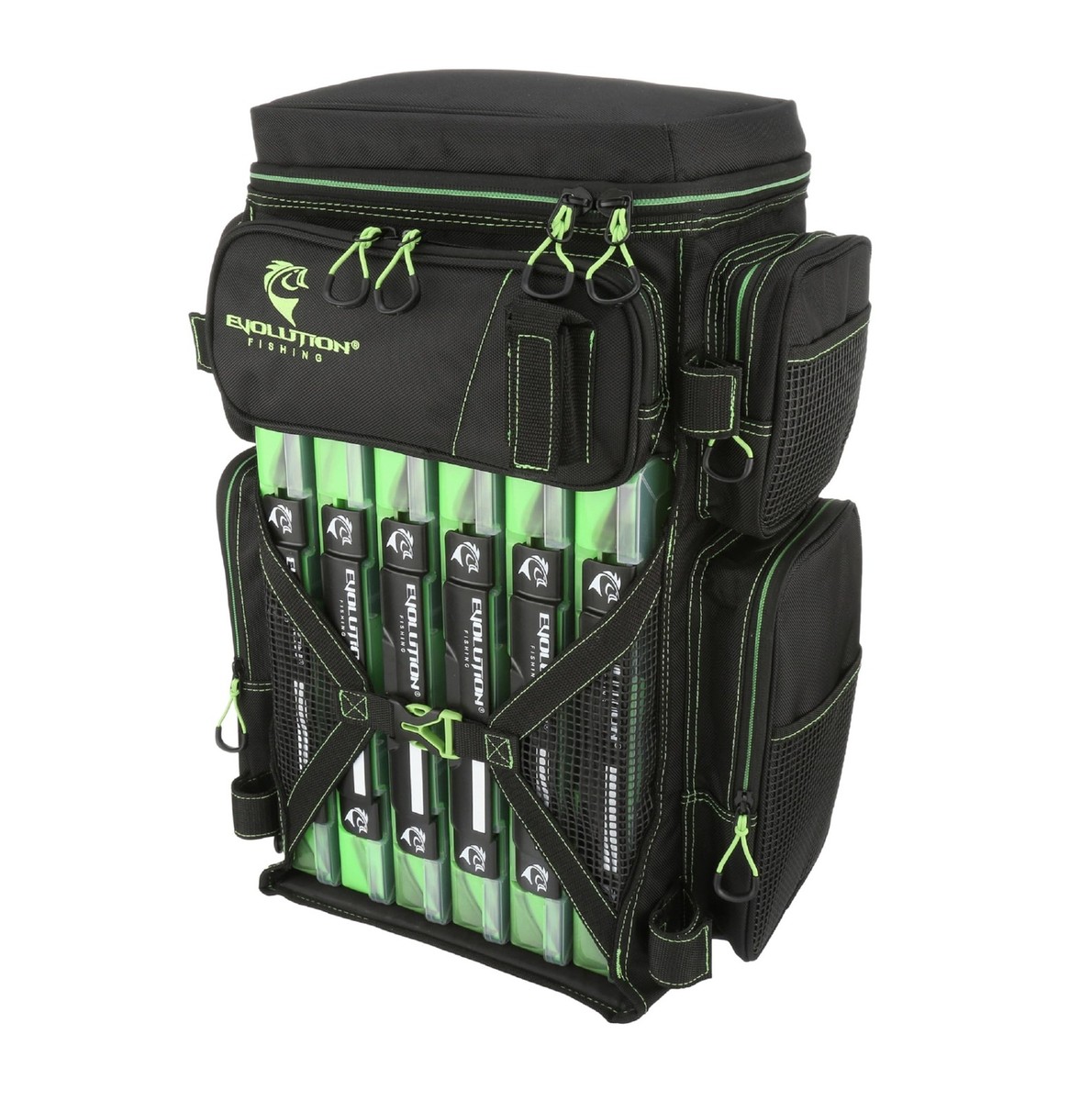 Evolution Fishing Drift Series Tackle Backpack, Outdoor Rucksack w