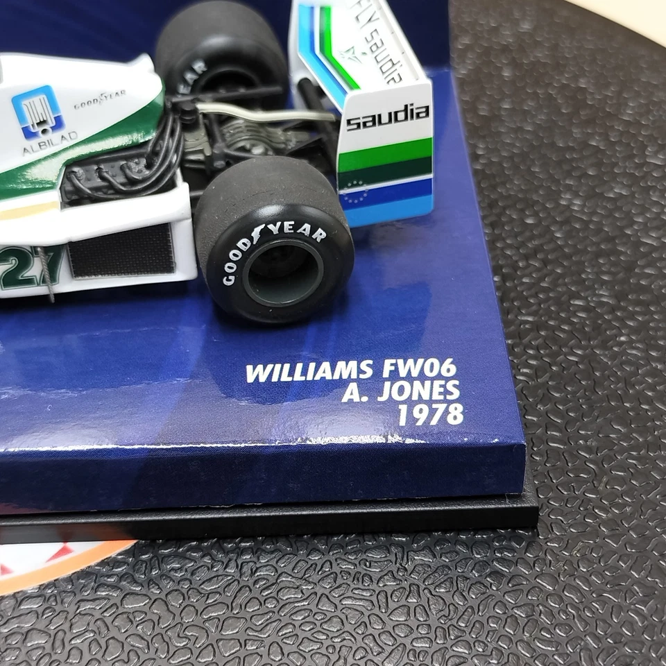 MINICHAMPS 1/43 Williams FW06 Alan Jones #27 1978 400780027 - Image 3 of 4