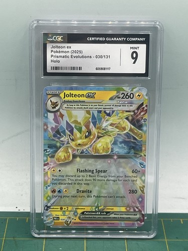 Jolteon ex graded CGC 9 for sale on eBay