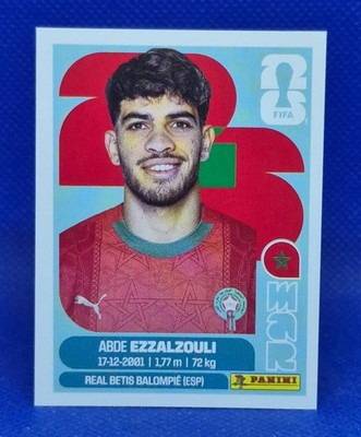 2026 Panini FIFA World Cup Sticker Abde Ezzalzouli #MAR 17 - Morocco