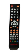 Sceptre OEM Original TV Television Replacement Remote Control Tested Black