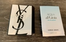 Giorgio Armani Acqua di Gioia & Myself Yves Saint laurent Perfume Samples Spray