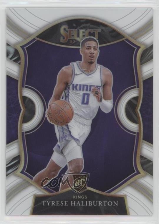 2020-21 Panini Select Concourse White Prizm /149 Tyrese Haliburton #72 7f0