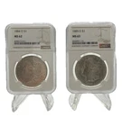 1884 O MS62 Morgan Dollar And 1885 O  MS63 Morgan Dollar NGC