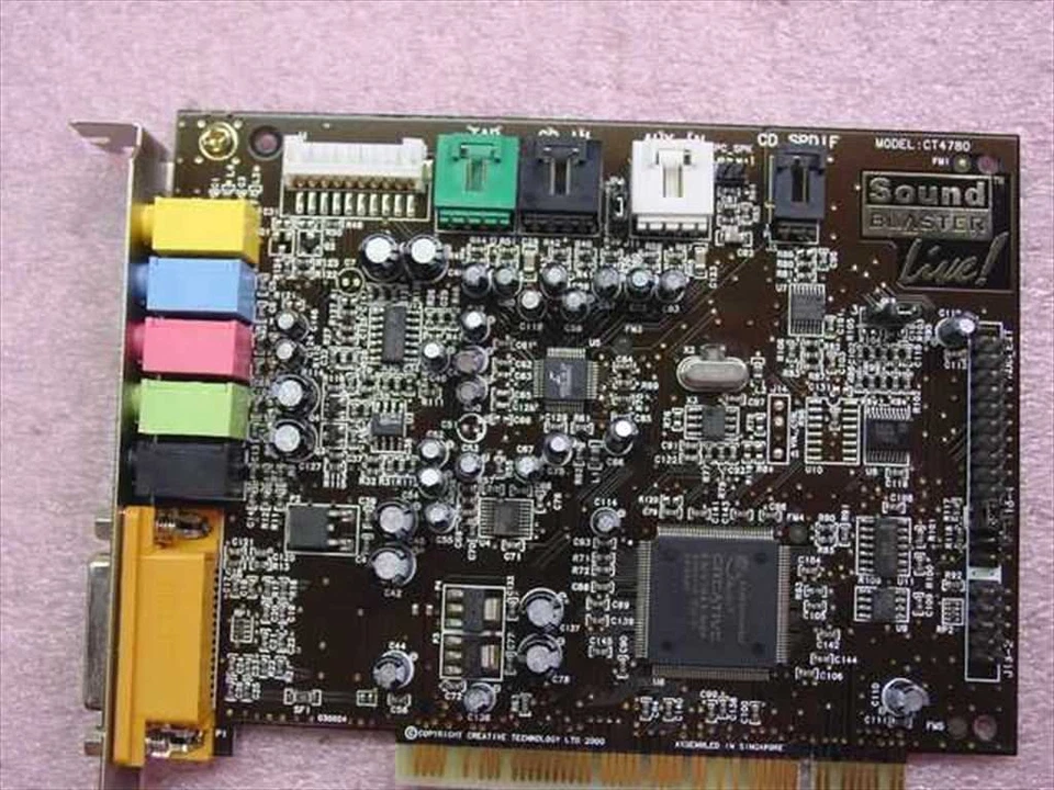 Dell Sound Blaster Live! PCI Card - Creative Labs CT4780 EMU10K1-NGF Chip 181UR - Image 3 of 4
