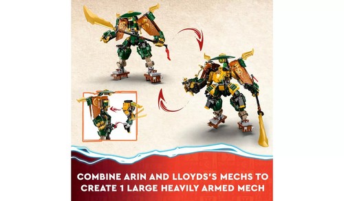LEGO NINJAGO Lloyd und Arin's Ninja Team Mechs Set 71794 - Zweitteil fehlt - Bild 2 von 6