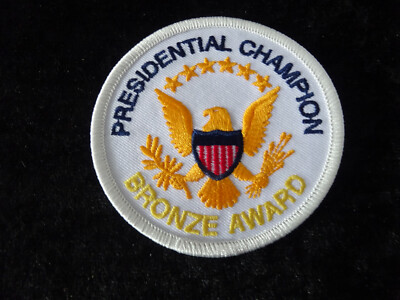 92) original US Sportabzeichen PCA Presidential Champions Award bronze Patch