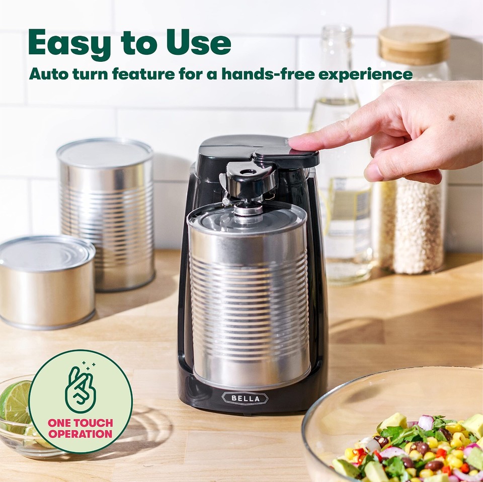 Heavy-Duty Electric Can Opener — Under-Cabinet Mount, Commercial Grade, Smooth Edge