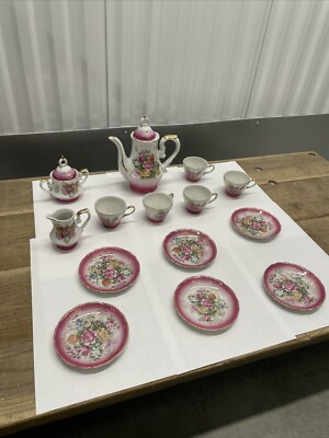 KPM BERLIN PORCELAIN COFFEE SET 14 pcs Not A Full Set