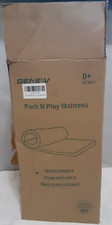 GENEW Pack n Play Mattress Memory Foam Cotton Polyester 38 x 26 x 3 Water Resist