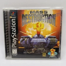 Mass Destruction (Sony PlayStation 1, 1997) PS1 - Tested Works