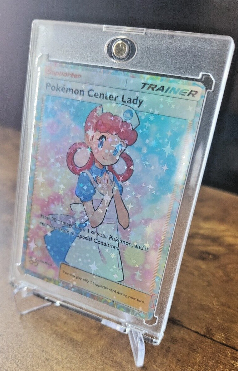 POKEMON CENTER LADY HOLO FULL ART POKEMON TCG POCKET READ DESCRIPTION