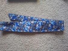 HK Army Hostilewear Blue Skulls Headband