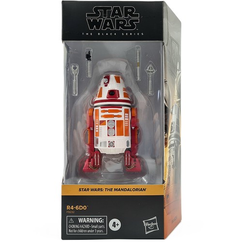 R4-6D0 FIGURE STAR WARS MANDALORIAN THE BLACK SERIES HASBRO ASTROMECH DROID OVP