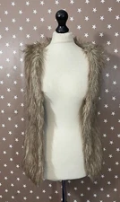 faux fur waistcoat Size 2XS