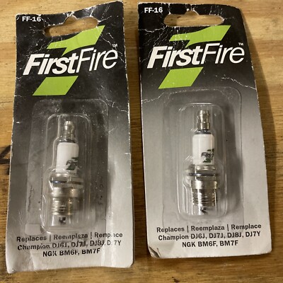 2 First Fire FF-16 Spark Plugs Champion DJ6J DJ7J DJ8J DJ7Y NGK BM6F BM7F