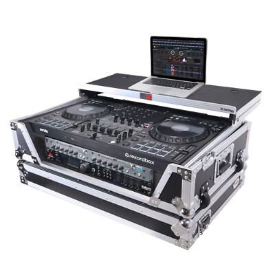 ProX XS-FLX102UWLT oad Case For Pioneer XS-DDJFLX10, DDJ-GRV6 2U Rack Space