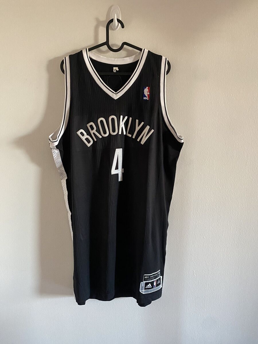 Jay-z Brooklyn Nets Adidas Nba Authentic Jersey Xxl +2 Jay-z Brooklyn Nets Adidas Nba Authentic Jersey Xxl +2