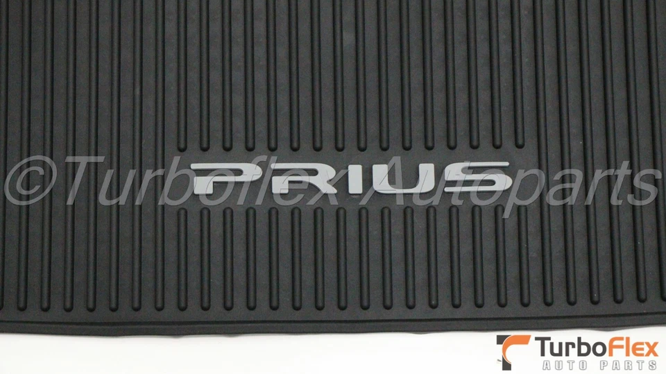 Alfombrilla de goma para todo tipo de clima genuina Toyota Prius 2010-2015 PT908-47101-02 Foto 4 de 4