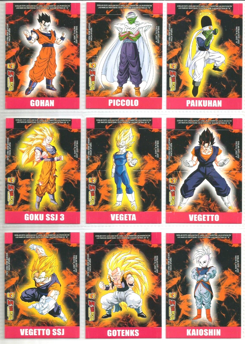 2023 CARDS DRAGON BALL Z 5 Full Set 113/113 Majin Buu Saga +