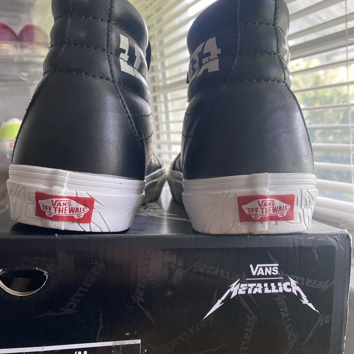 VANS x Metallica SK8-Hi Reissue EXTREMELY RARE Size 8