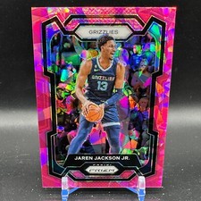 Jaren Jackson Jr. Pink Ice Prizm 2023-24 Panini Prizm #61 Memphis Grizzlies