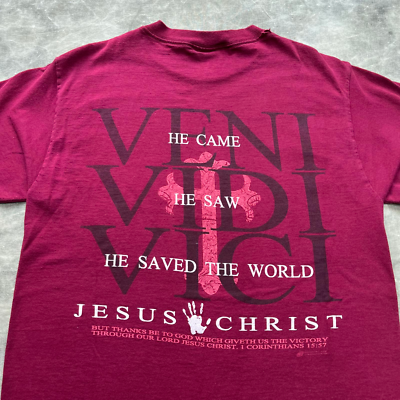 Vintage Y2K Absolute Victory Jesus Religious Cross Shirt | eBay