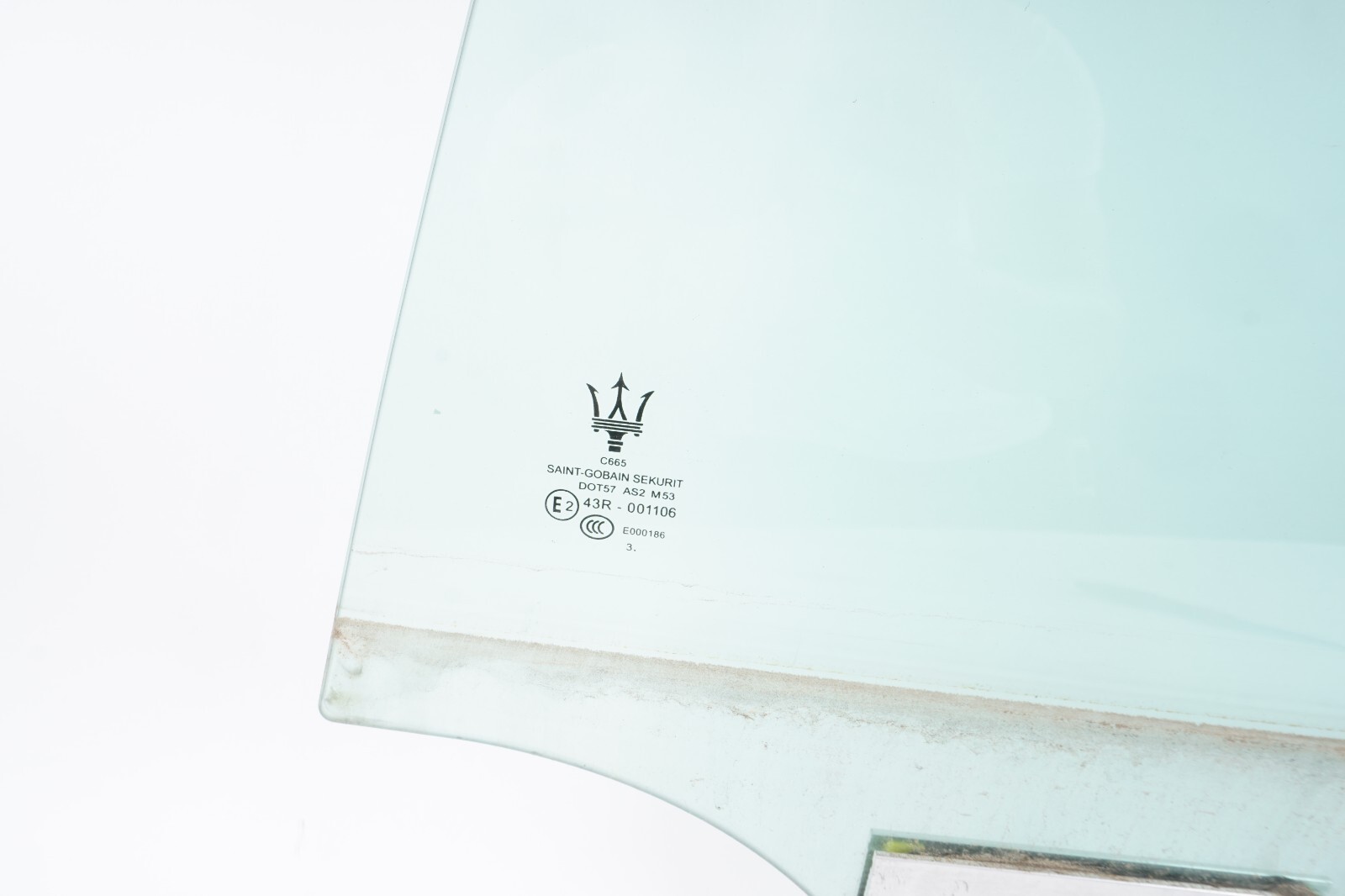 2014-2023 MASERATI GHIBLI REAR LEFT DRIVER SIDE DOOR WINDOW GLASS OEM