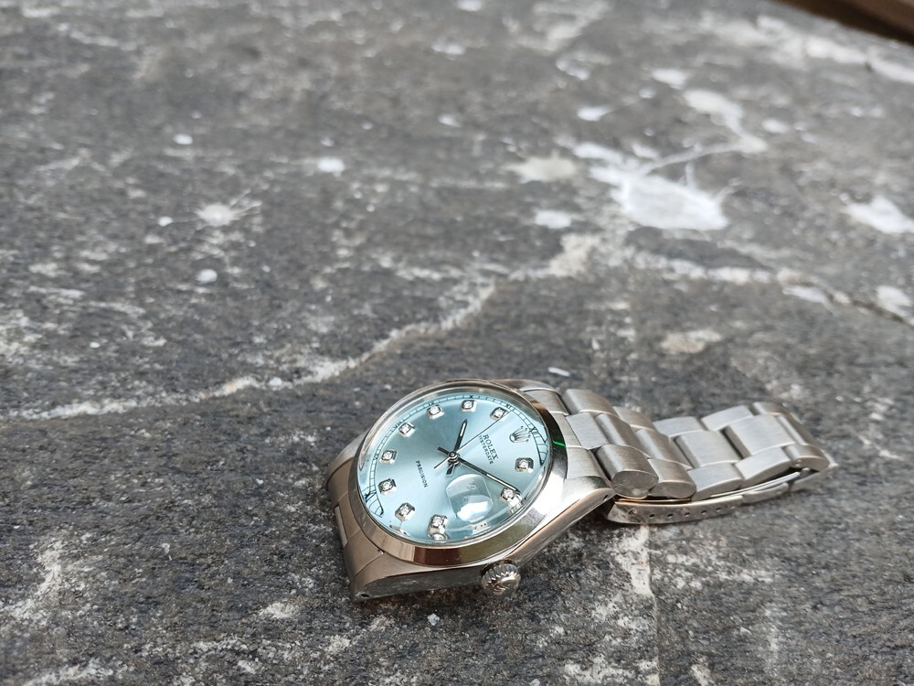 Vintage Rolex Oysterdate Precision 6694 Manual Winding Ice