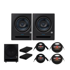 Presonus Eris Studio 8 8-inch Active Studio Monitors With Subwoofer Bundle