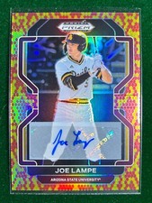 2022 JOE LAMPE Panini Prizm Draft Picks Snakeskin Auto 01/15 SSP Guardians ASU