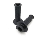 Black Gel 25mm 1" Handlebar Grips For SportBike DirtBike Offroad/Honda/Kawasaki