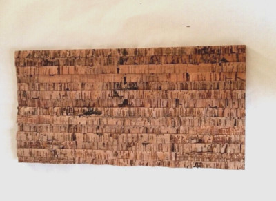 Dekorativer Wandkork,Wandplatten,Naturkork,Pinnwand,Isolation 600x300x15-35mm