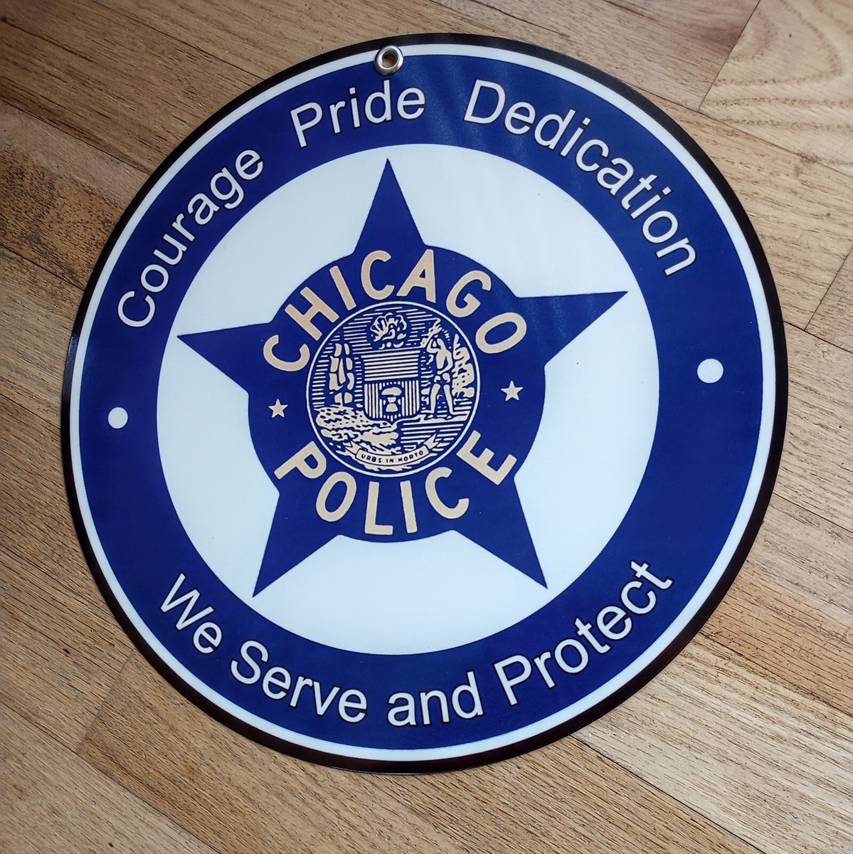Chicago Police Star Logo Chicago Police Department Officer Badge SVG