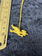 Road Runner Necklace Jewellery Kitsch Vintage Piece Item Animal Bird 1960s 9