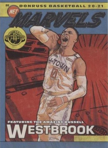 2020-21 Panini Mosaic Russell Westbrook Washington Wizards #4 | eBay