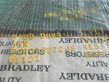 allen bradley Resistor JAN RCR07G272JS (50 PCs) 2.7 K Ohms %5 250mw