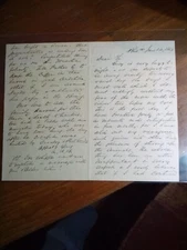 Presbyterian Minister Alexander Blyth Bullions 1863 Letter death to traitors