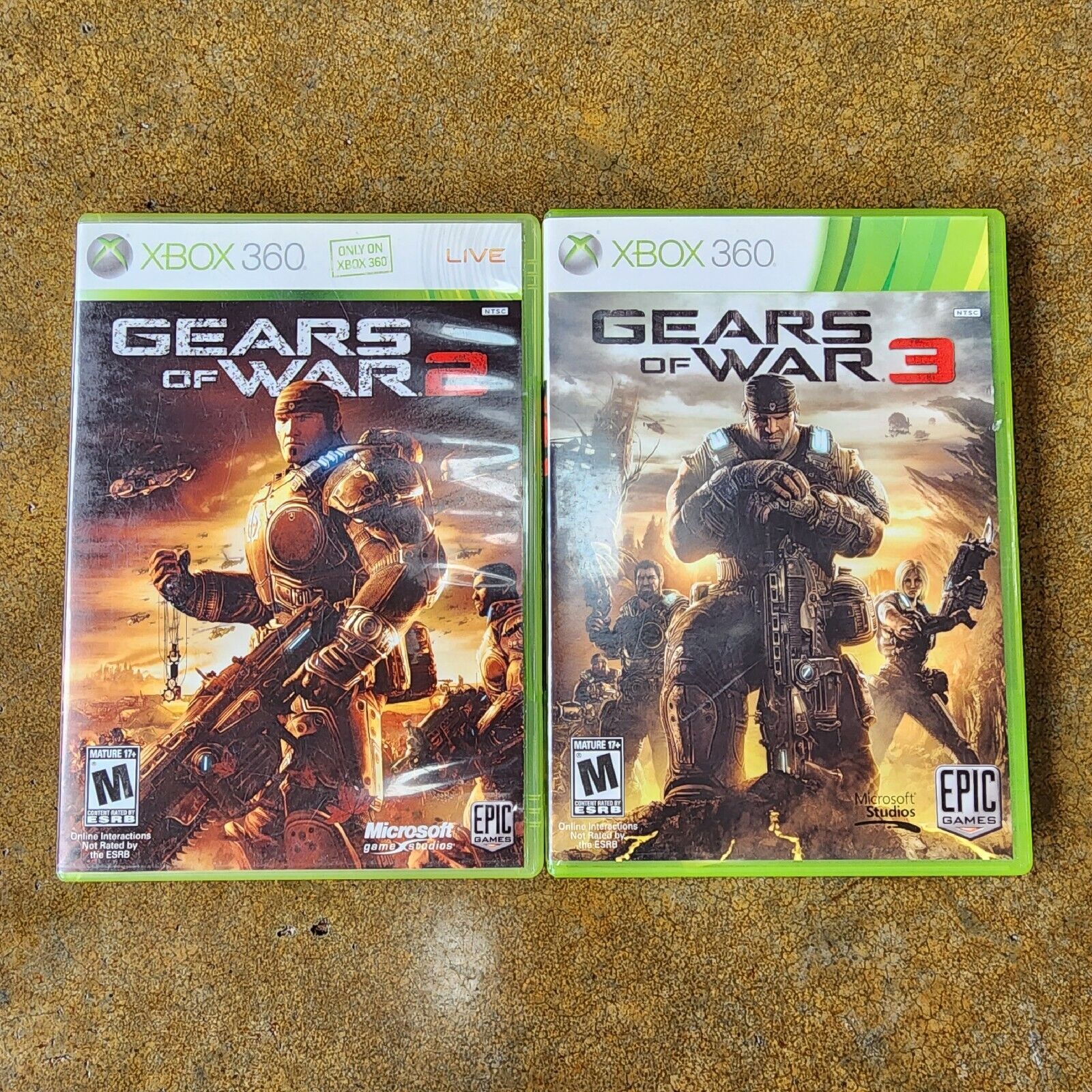 Game Gears of War 2 Xbox 360 (Tiro) C3U-00002 - Microsoft - GAMES E  CONSOLES - GAME XBOX 360 / ONE : PC Informática