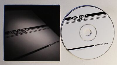 Gentlemen Records Sampler 2006 CH Adv Cardcover CD Sigurd Fauve Magicrays Rosqo