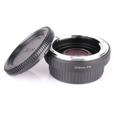 For Nikon F AI Mount Lens to Pentax PK K Camera Adapter Infinity focus w/ Glass