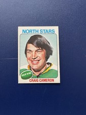 1975/76 OPC Hockey Craig Cameron Card # 239 In Excellent Condition