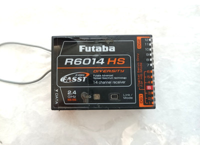 Futaba R6014HS 14Channel 2.4Ghz FASST  High/Normal speed Telemetry Receiver