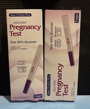 4 New choice Plus One Step pregnancy Test Over 99 Accurate